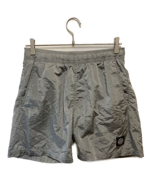 STONE ISLAND（ストーンアイランド）STONE ISLAND (ストーンアイランド) NYLON METAL SWIM SHORT グレー サイズ:Ｓの古着・服飾アイテム