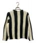 stussy (ステューシー) STRIPE BRUSHED CARDIGAN ホワイト×グレー サイズ:Ｓ：12800円