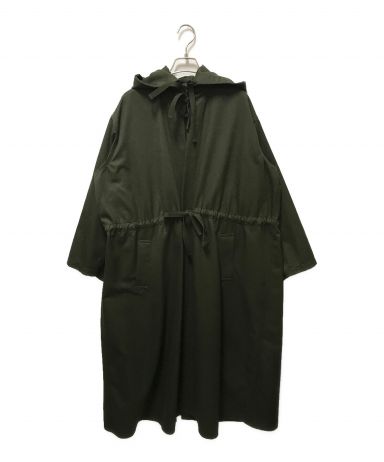 中古・古着通販】CLANE (クラネ) BACK FRILL OVER MODS COAT グリーン