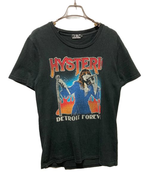 Hysteric Glamour（ヒステリックグラマー）Hysteric Glamour (ヒステリックグラマー) ガールズプリントTシャツ ブラック サイズ:Sの古着・服飾アイテム