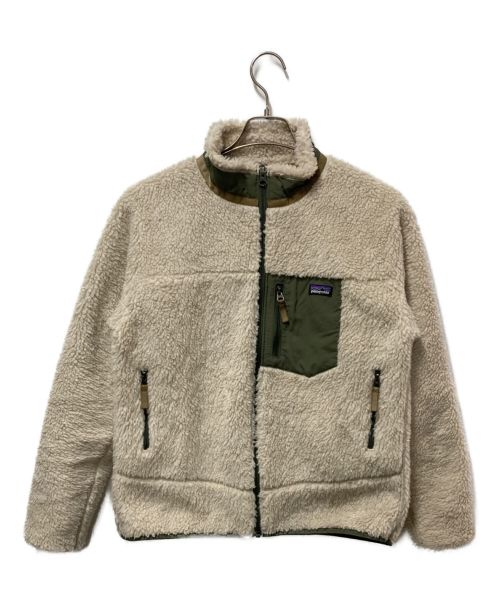 Patagonia（パタゴニア）Patagonia (パタゴニア) Ks RETRO-X JACKET アイボリー サイズ:XXL(キッズサイズ)の古着・服飾アイテム