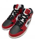 NIKEナイキ）の古着「AIR JORDAN 1 MID CHICAGO BLACK TOE」｜レッド×ブラック