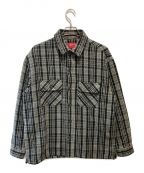SUPREMEシュプリーム）の古着「Heavy Flannel Shirt」｜グレー