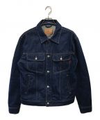 DIESELディーゼル）の古着「D-BARCY TRUCKER JACKET」｜インディゴ