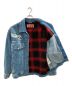 DIESEL (ディーゼル) lasered effect denim jacket インディゴ サイズ:Ｍ：14800円