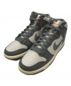 NIKEナイキ）の古着「DUNK HI RETRO SE VNTG LIGHT BONE/TUMBLED GREY」｜グレー