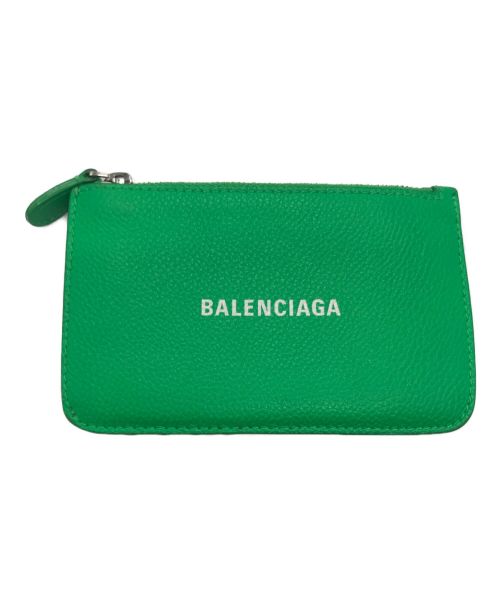 BALENCIAGA（バレンシアガ）BALENCIAGA (バレンシアガ) カードケース グリーンの古着・服飾アイテム