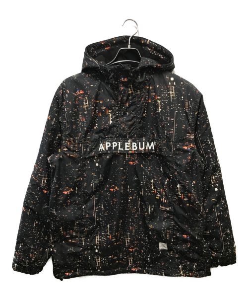 APPLEBUM（アップルバム）APPLEBUM (アップルバム) BABYLON VIEW ANORAK PARKA ブラック サイズ:ＸＬの古着・服飾アイテム