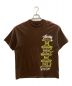 stussy（ステューシー）の古着「IRIE SENSATION プリントTシャツ」｜ブラウン