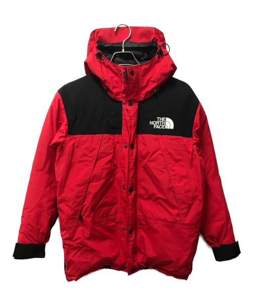 THE NORTH FACE（ザ ノース フェイス）THE NORTH FACE (ザ ノース フェイス) Mountain Down Jacket レッド×ブラック サイズ:Ｓの古着・服飾アイテム