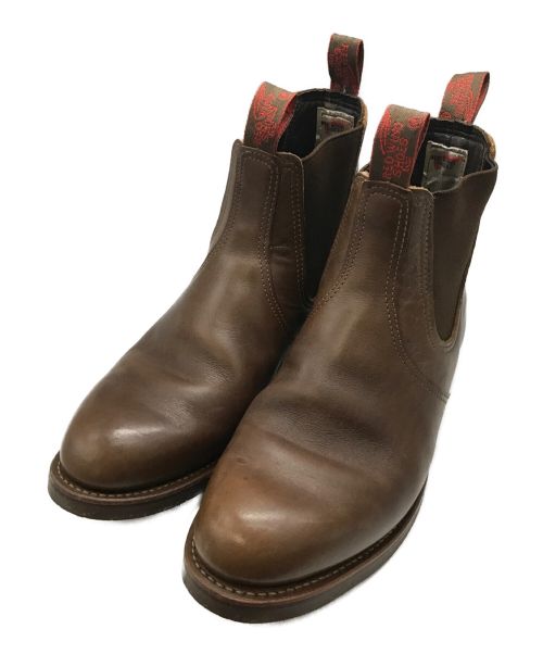 RED WING（レッドウィング）RED WING (レッドウィング) チェルシーサイドゴアブーツ ブラウン サイズ:USA101/2の古着・服飾アイテム