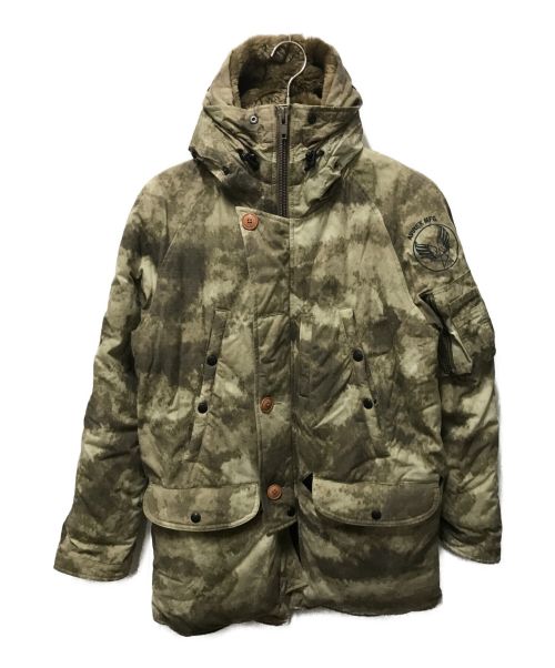 AVIREX（アヴィレックス）AVIREX (アヴィレックス) A-TACS CAMO TYPE N-3B フライトジャケット オリーブ サイズ:Ｍの古着・服飾アイテム