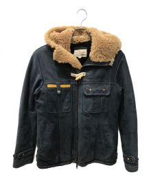 AVIREX（アヴィレックス）の古着「Shipman's Leather Jacke」｜ネイビー