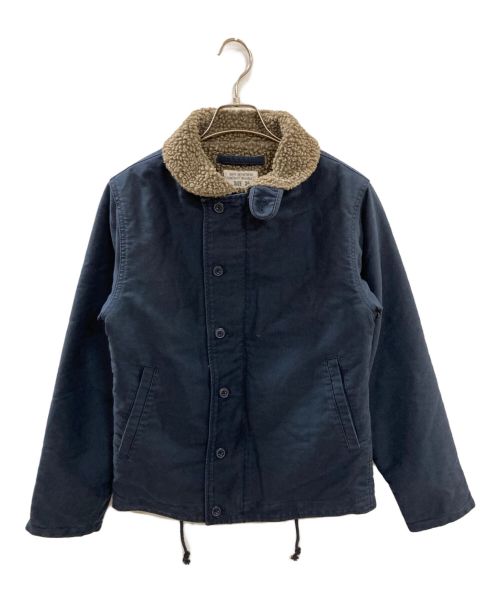 NAVY DEPARTMENT（ネイビーデパートメント）NAVY DEPARTMENT (ネイビーデパートメント) デッキジャケット ネイビー サイズ:36の古着・服飾アイテム