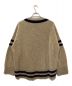 jieda (ジエダ) OVER V-NECK KNIT　Jie-18W-KN01 ブラウン サイズ:2：8000円