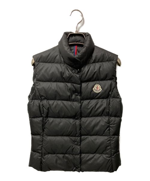 MONCLER（モンクレール）MONCLER (モンクレール) ダウンベスト ブラックの古着・服飾アイテム