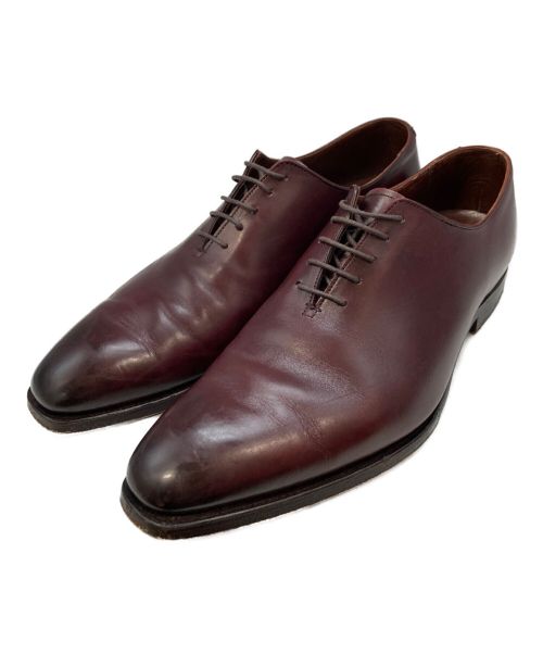 Crockett & Jones（クロケット＆ジョーンズ）Crockett & Jones (クロケット＆ジョーンズ) ホールカットシューズ バーガンディー サイズ:7 1/2の古着・服飾アイテム