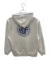 HUF (ハフ) REGIONAL PUFF HOODIE/HUF グレー サイズ:Ｌ：9800円