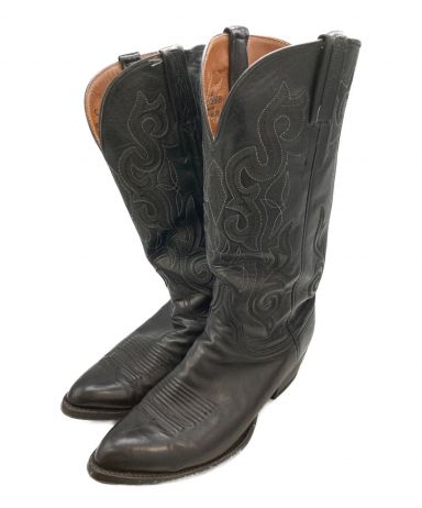 中古・古着通販】LUCCHESE (ルケーシー) ウェスタンブーツ ブラック 