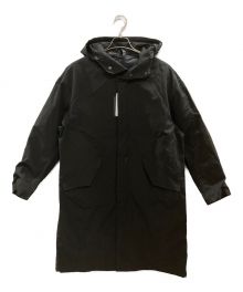 TAION（タイオン）の古着「CLOTHING RELATIONSHIP HOOD COAT SET」｜ブラック