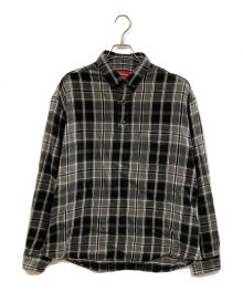 SUPREME（シュプリーム）の古着「23SS Pullover Plaid Flannel Shirt」｜ブラック