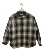 CarHarttカーハート）の古着「HUBBARD SHERPA LINED SHIRT/CarHartt」｜グレー