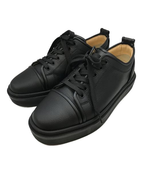 Christian Louboutin（クリスチャン・ルブタン）Christian Louboutin (クリスチャン・ルブタン) ADOLON JUNIOR FLAT ブラック サイズ:40 1/2の古着・服飾アイテム