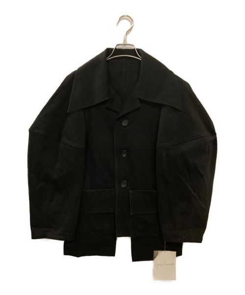 YOHJI YAMAMOTO（ヨウジヤマモト）YOHJI YAMAMOTO (ヨウジヤマモト) ワイドスリーブ ジャケット ブラック サイズ:XSの古着・服飾アイテム