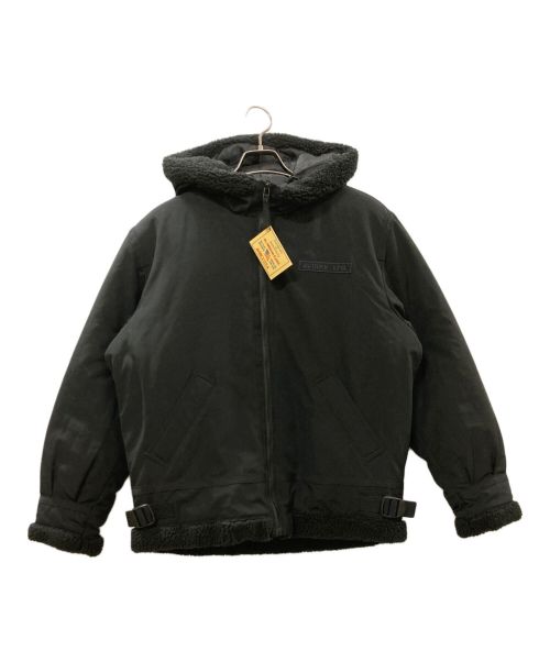 AVIREX（アヴィレックス）AVIREX (アヴィレックス) B-3 HOODIE フライトジャケット　783-2252050 ブラック サイズ:Ｌの古着・服飾アイテム