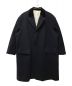 MARNI（マルニ）の古着「WOOL/NYLON FLY FRONT CHESTER COAT」｜ネイビー