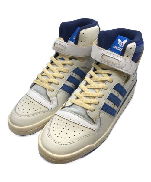 adidas（アディダス）adidas (アディダス) FORUM 84 HIGH BLUE THREAD ホワイト×ブルー サイズ:27cmの古着・服飾アイテム