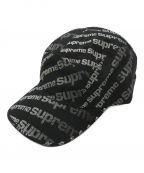 SUPREMEシュプリーム）の古着「20SS Radial Camp Cap」｜ブラック