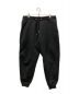 AMI PARIS（アミ パリ）の古着「TONAL BIG ADC TRACK PANTS」｜ブラック