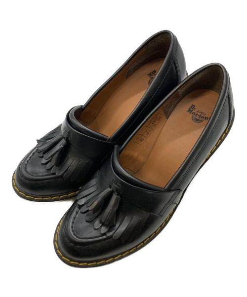 Dr.Martens（ドクターマーチン）Dr.Martens (ドクターマーチン) ヒールローファー ブラック サイズ:38の古着・服飾アイテム