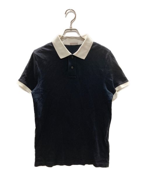 MONCLER（モンクレール）MONCLER (モンクレール) MAGLIA POLO ネイビー サイズ:Sの古着・服飾アイテム