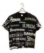 SUPREMEシュプリーム）の古着「20AW Multi Logos Tee」｜ブラック