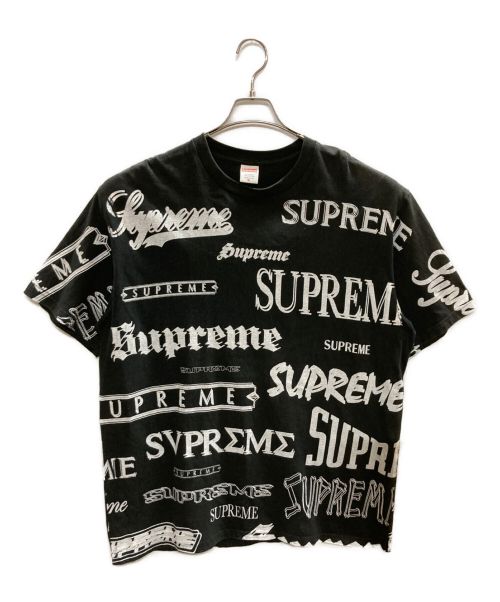 SUPREME（シュプリーム）SUPREME (シュプリーム) 20AW Multi Logos Tee ブラック サイズ:XLの古着・服飾アイテム