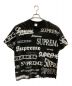 SUPREME（シュプリーム）の古着「20AW Multi Logos Tee」｜ブラック