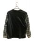 SUPREME (シュプリーム) Plaid Sleeve L/S Top ブラック サイズ:Ｍ：8000円