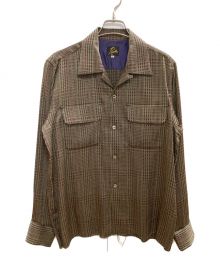 Needles×JOURNAL STANDARD（ニードルズ×ジャーナル スタンダード）の古着「C.O.B. CLASSIC SHIRT」｜ブラウン