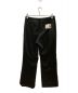 MIHARA YASUHIRO (ミハラヤスヒロ) Flare Pants With Marvelt ブラック サイズ:Ｍ：8000円