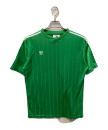 adidas（アディダス）の古着「90S ユニフォームTシャツ」｜グリーン