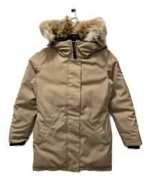 CANADA GOOSE（カナダグース）の古着「VICTORIA PARKA」｜ベージュ