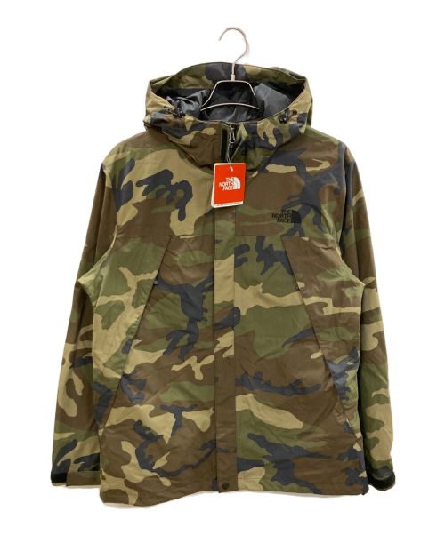 THE NORTH FACE（ザ ノース フェイス）THE NORTH FACE (ザ ノース フェイス) Novelty Scoop Jacket カーキ×ブラウン サイズ:Ｌの古着・服飾アイテム