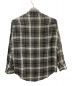 LAD MUSICIAN (ラッドミュージシャン) STANDARD SHIRT RAYON OMBRE CHECK ブラック サイズ:46：8000円