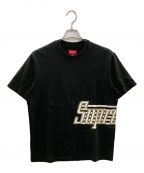 SUPREMEシュプリーム）の古着「サイドロゴTシャツ」｜ブラック