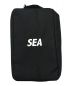 WIND AND SEA (ウィンダンシー) SEA RIPSTOP NYLON SHOES BAG ブラック：6000円