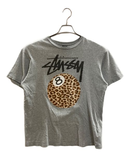 stussy（ステューシー）stussy (ステューシー) 8ボールTシャツ グレー サイズ:Ｌの古着・服飾アイテム