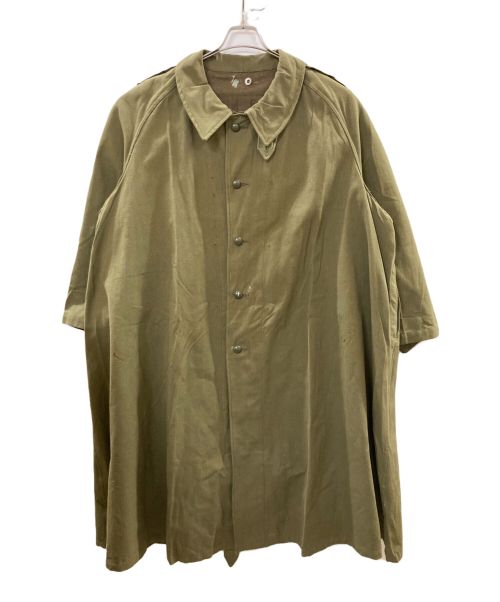 French Army（フランス軍）French Army (フランス軍) M35モーターサイクルコート カーキ サイズ:表記なしの古着・服飾アイテム