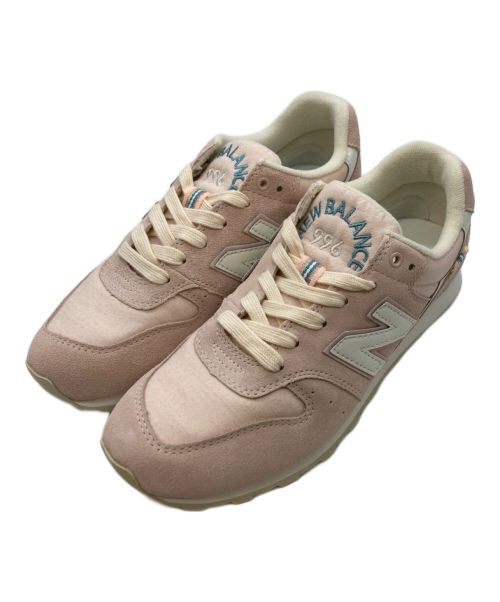 NEW BALANCE（ニューバランス）NEW BALANCE (ニューバランス) ローカットスニーカー ピンク サイズ:24.5cmの古着・服飾アイテム